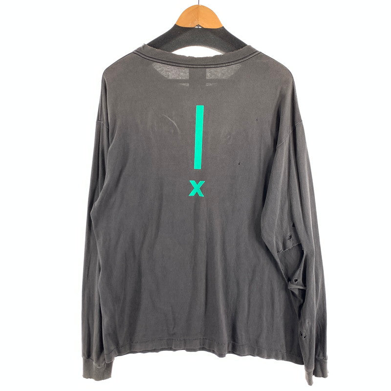 【中古品】【メンズ】 SAINT MICHAEL SM-A22-0000-058 SA LS TEE SAINT ROOM 141-260815-gm-10-fuzh サイズ：L カラー：ブラック 万代Net店