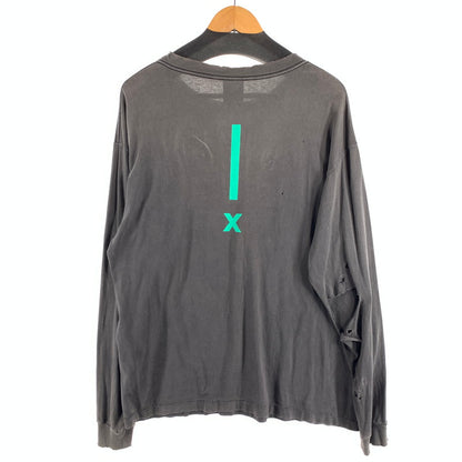 【中古品】【メンズ】 SAINT MICHAEL SM-A22-0000-058 SA LS TEE SAINT ROOM 141-260815-gm-10-fuzh サイズ：L カラー：ブラック 万代Net店