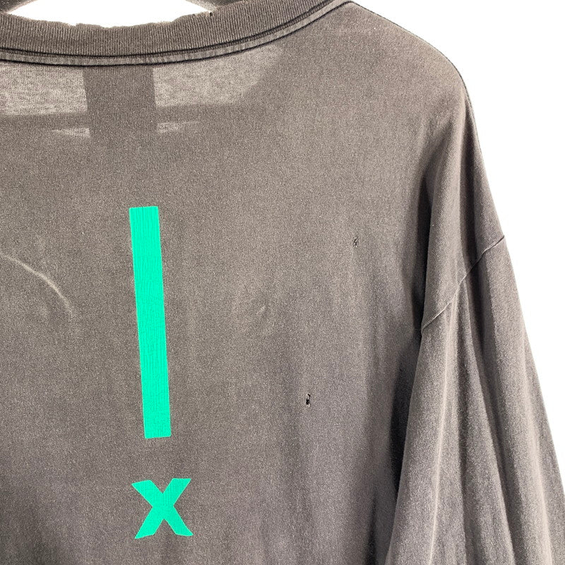 【中古品】【メンズ】 SAINT MICHAEL SM-A22-0000-058 SA LS TEE SAINT ROOM 141-260815-gm-10-fuzh サイズ：L カラー：ブラック 万代Net店