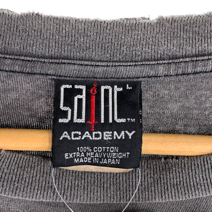 【中古品】【メンズ】 SAINT MICHAEL SM-A22-0000-058 SA LS TEE SAINT ROOM 141-260815-gm-10-fuzh サイズ：L カラー：ブラック 万代Net店