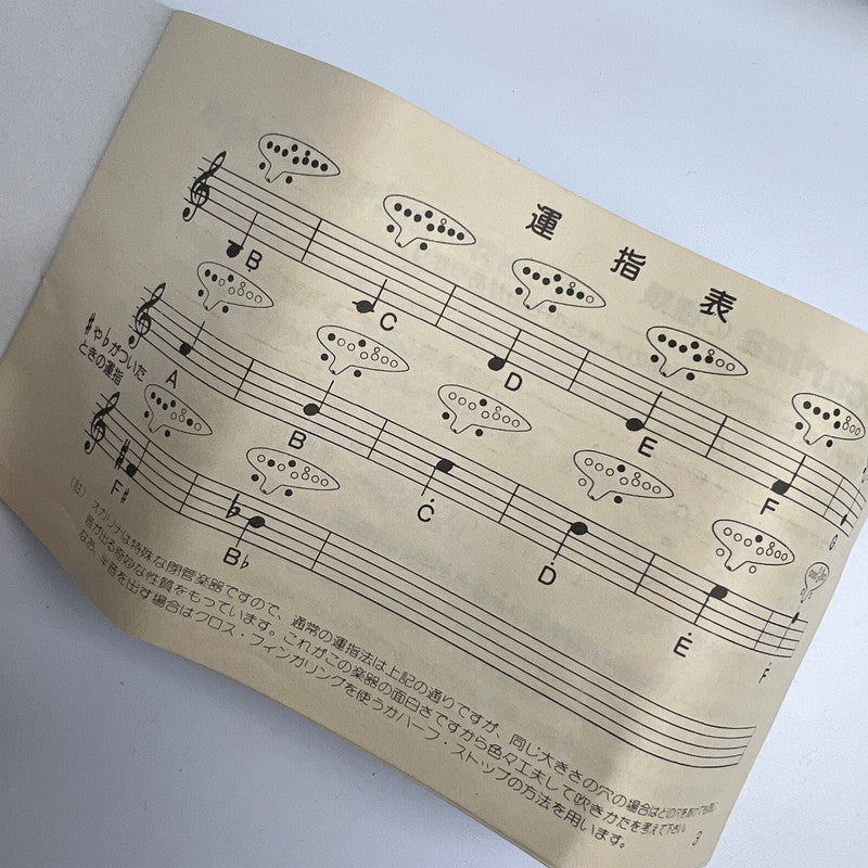 【現状渡し品】 大塚楽器製作所　ナイトオカリナ NIGHT OCARINA　ソプラノ F 113-261023-MO-01-fuz 万代Net店