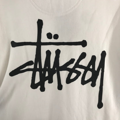 【中古品】【メンズ】 STUSSY ステューシー PULLOVER PARKA プルオーバー パーカー トップス 長袖 古着 142-260819-mh-01-fuzh サイズ：L カラー：ホワイト 万代Net店