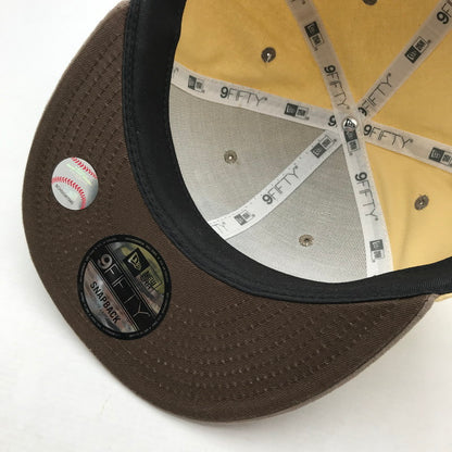 【中古品】【メンズ】 NEWERA ニューエラ 9FIFTY NY CAP ニューヨーク ヤンキース 帽子 キャップ M/L 185-260817-mh-04-fuzh サイズ：M/L カラー：ベージュ 万代Net店