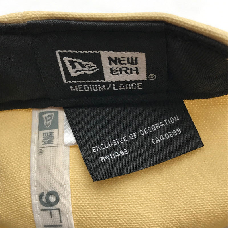 【中古品】【メンズ】 NEWERA ニューエラ 9FIFTY NY CAP ニューヨーク ヤンキース 帽子 キャップ M/L 185-260817-mh-04-fuzh サイズ：M/L カラー：ベージュ 万代Net店
