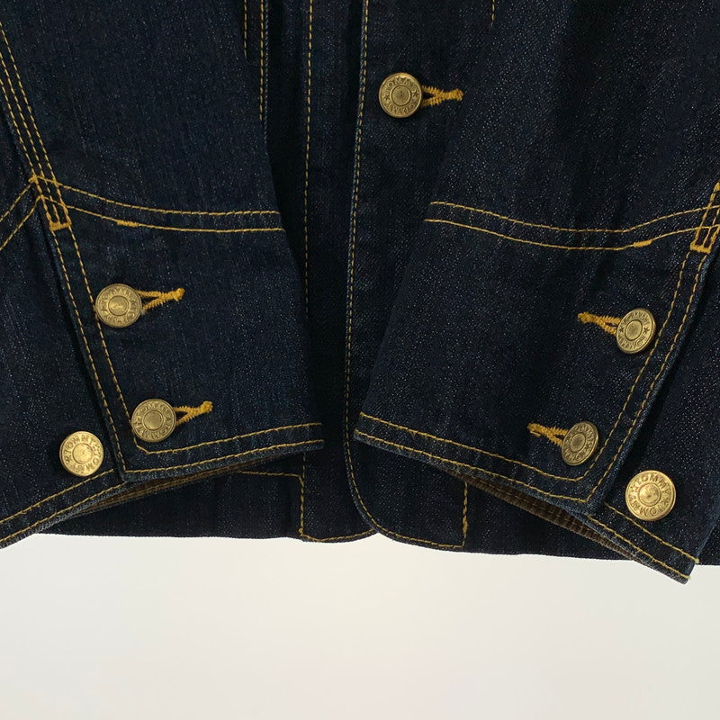 【中古品】【メンズ】 TOMMY HILFIGER トミーヒルフィガー カバーオール デニム アウター ジャケット ブランド 古着 147-260921-gm-19-fuzh サイズ：XL カラー：インディゴ 万代Net店