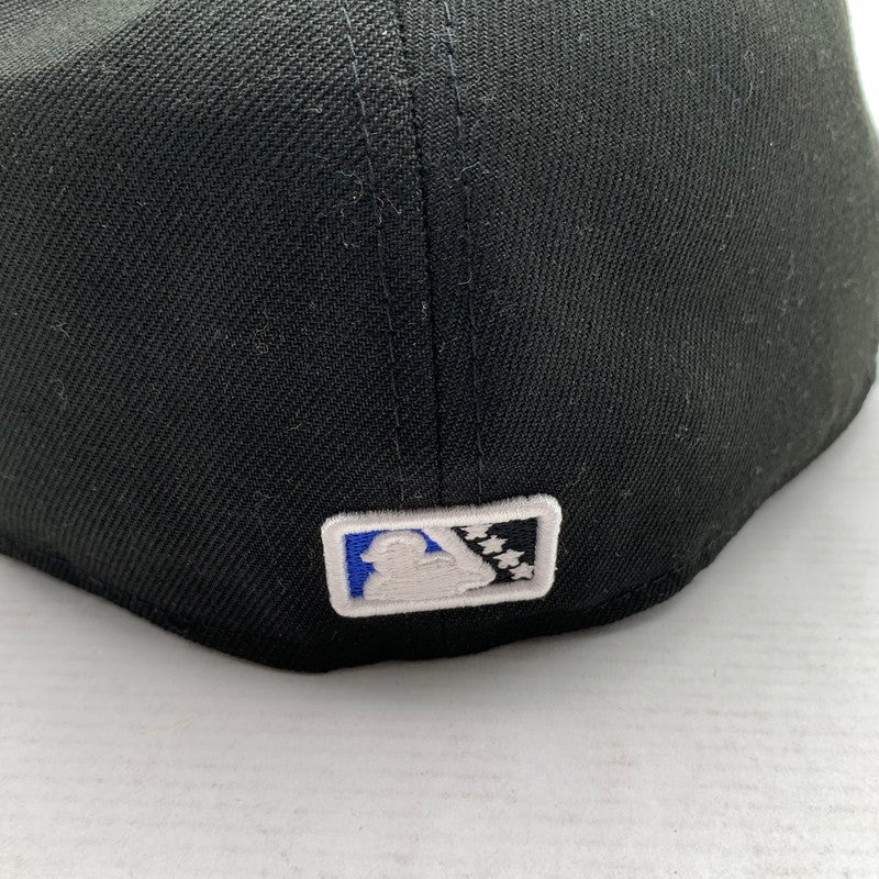 【中古品】【メンズ】 NEW ERA 59FIFTY CAP 帽子 ニューエラ キャップ 185-260923-gm-44-fuzh サイズ：58.7cm カラー：ブラック 万代Net店
