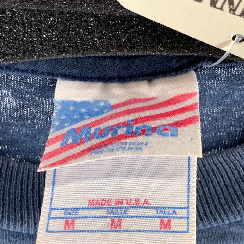 【中古品】【メンズ】 MURINA 半袖Tシャツ カットソー 古着 145-260927-gm-29-fuzh サイズ：M カラー：ネイビー 万代Net店