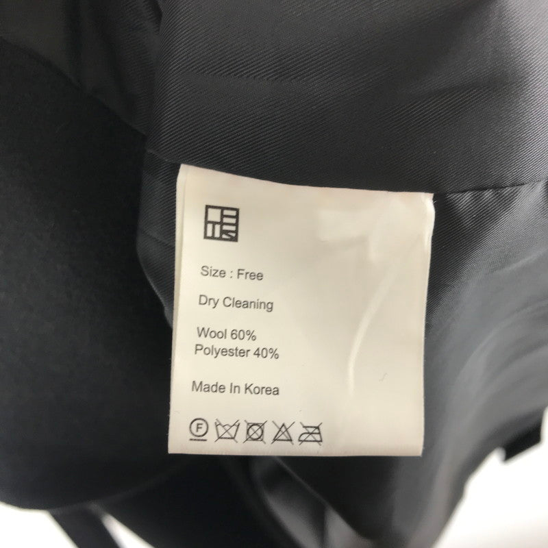 【中古品】【レディース】 CHOTORO コート ロングコート アウター 上着 BLACK フリーサイズ 169-261018-io-04-fuzh サイズ：F カラー：ブラック 万代Net店
