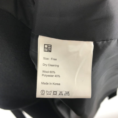【中古品】【レディース】 CHOTORO コート ロングコート アウター 上着 BLACK フリーサイズ 169-261018-io-04-fuzh サイズ：F カラー：ブラック 万代Net店
