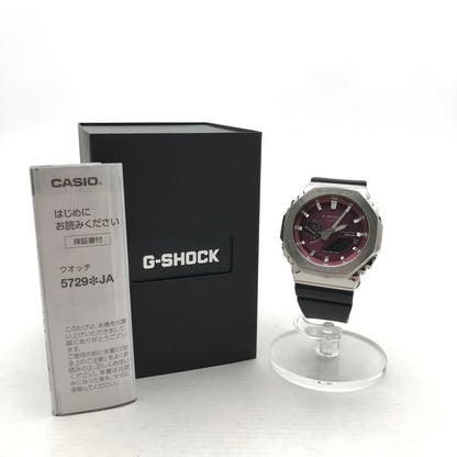 【中古品】【メンズ】 G-SHOCK ジーショック GBM2100 メタルベゼル タフソーラー 時計 腕時計 196-260817-mh-03-fuzh カラー：フェイス パープル 万代Net店