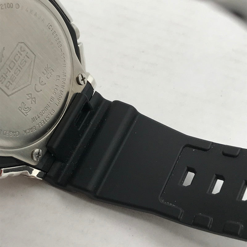 【中古品】【メンズ】 G-SHOCK ジーショック GBM2100 メタルベゼル タフソーラー 時計 腕時計 196-260817-mh-03-fuzh カラー：フェイス パープル 万代Net店