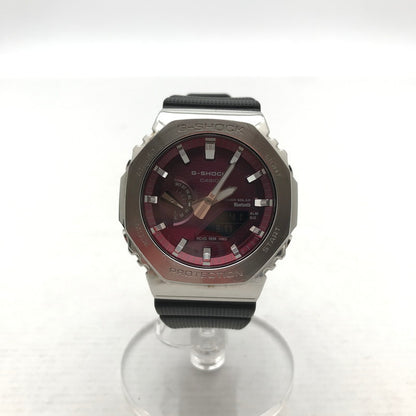 【中古品】【メンズ】 G-SHOCK ジーショック GBM2100 メタルベゼル タフソーラー 時計 腕時計 196-260817-mh-03-fuzh カラー：フェイス パープル 万代Net店
