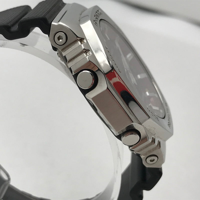 【中古品】【メンズ】 G-SHOCK ジーショック GBM2100 メタルベゼル タフソーラー 時計 腕時計 196-260817-mh-03-fuzh カラー：フェイス パープル 万代Net店