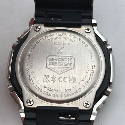 【中古品】【メンズ】 G-SHOCK ジーショック GBM2100 メタルベゼル タフソーラー 時計 腕時計 196-260817-mh-03-fuzh カラー：フェイス パープル 万代Net店