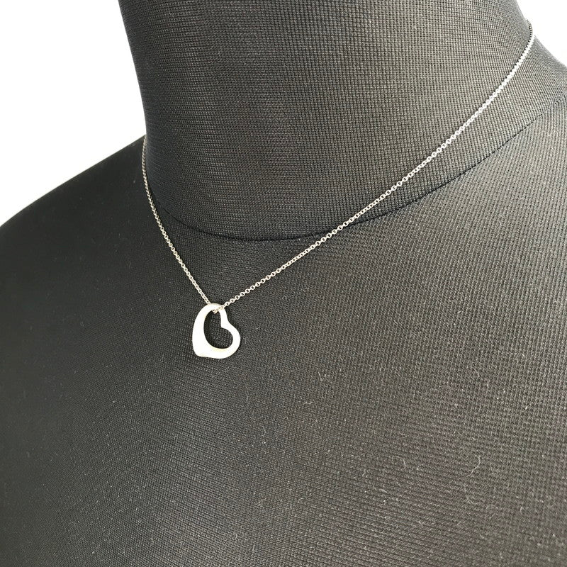 【中古品】【レディース】 TIFFANY＆CO ティファニー オープンハートペンダント SILVER 182-260820-ky-08-fuzh 万代Net店