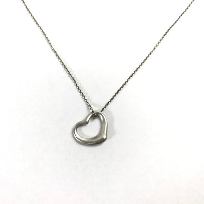 【中古品】【レディース】 TIFFANY＆CO ティファニー オープンハートペンダント SILVER 182-260820-ky-08-fuzh 万代Net店
