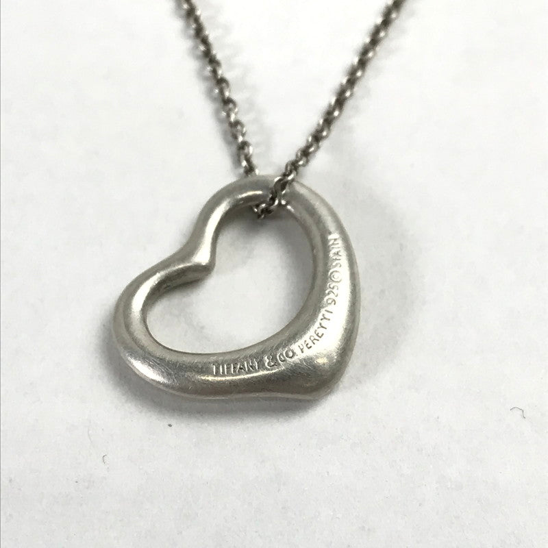 【中古品】【レディース】 TIFFANY＆CO ティファニー オープンハートペンダント SILVER 182-260820-ky-08-fuzh 万代Net店