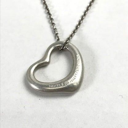 【中古品】【レディース】 TIFFANY＆CO ティファニー オープンハートペンダント SILVER 182-260820-ky-08-fuzh 万代Net店