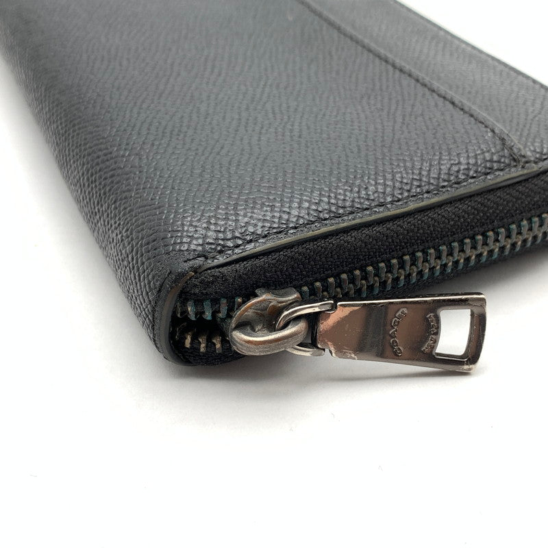 【中古品】【メンズ】 COACH コーチ F58107 長財布 財布 ウォレット 181-260926-gm-31-fuzh カラー：ブラック 万代Net店
