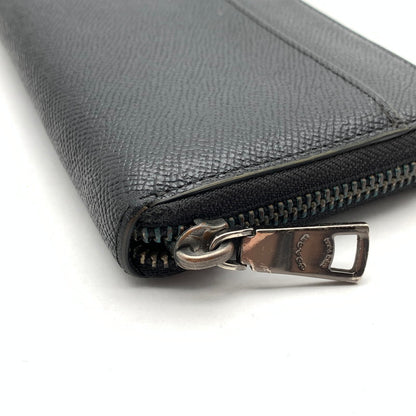 【中古品】【メンズ】 COACH コーチ F58107 長財布 財布 ウォレット 181-260926-gm-31-fuzh カラー：ブラック 万代Net店