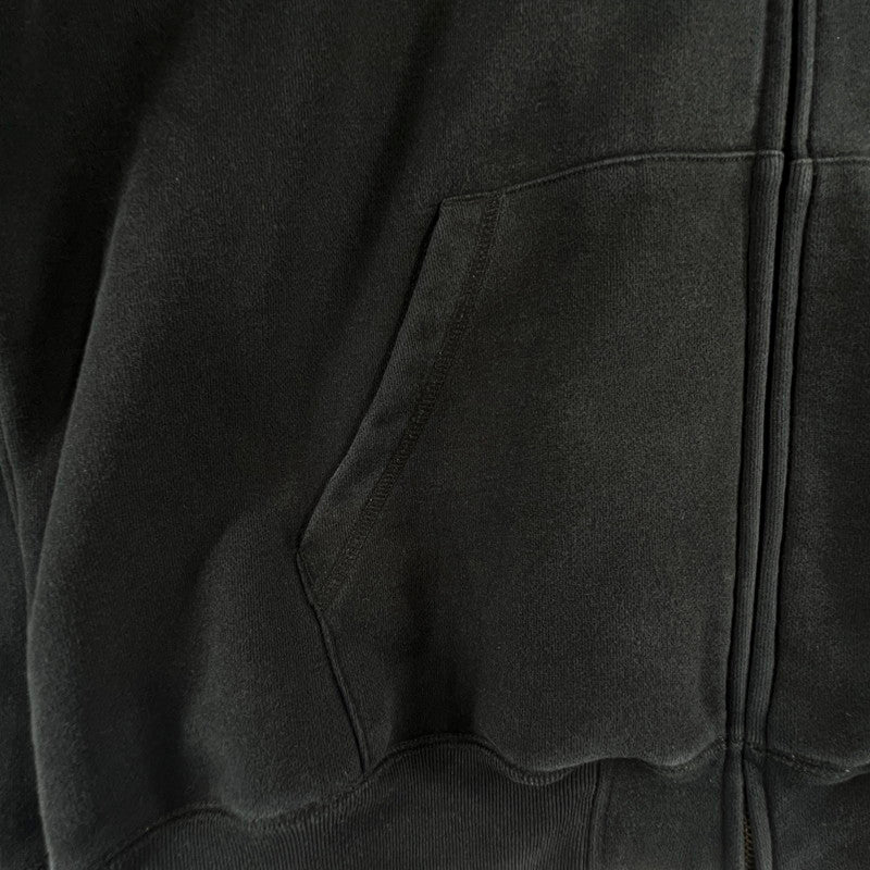 【中古品】【メンズ】 HUF ハフ EIGHTYNINE FULL ZIP HOODIE エイティナイン フル ジップ フーディ 142-260818-ny-04-fuzh サイズ：XL カラー：ブラック 万代Net店