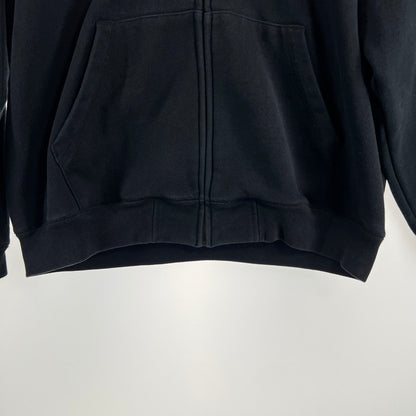 【中古品】【メンズ】 HUF ハフ EIGHTYNINE FULL ZIP HOODIE エイティナイン フル ジップ フーディ 142-260818-ny-04-fuzh サイズ：XL カラー：ブラック 万代Net店