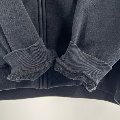【中古品】【メンズ】 HUF ハフ EIGHTYNINE FULL ZIP HOODIE エイティナイン フル ジップ フーディ 142-260818-ny-04-fuzh サイズ：XL カラー：ブラック 万代Net店