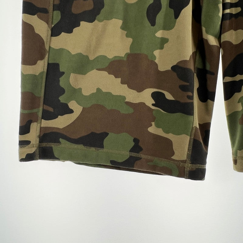【中古品】【メンズ】 HUF ハフ BERMUDA FLEECE SHORT ハーフ ワイドパンツ スウェット カモ柄 153-260818-ny-06-fuzh サイズ：XL カラー：グリーン 万代Net店