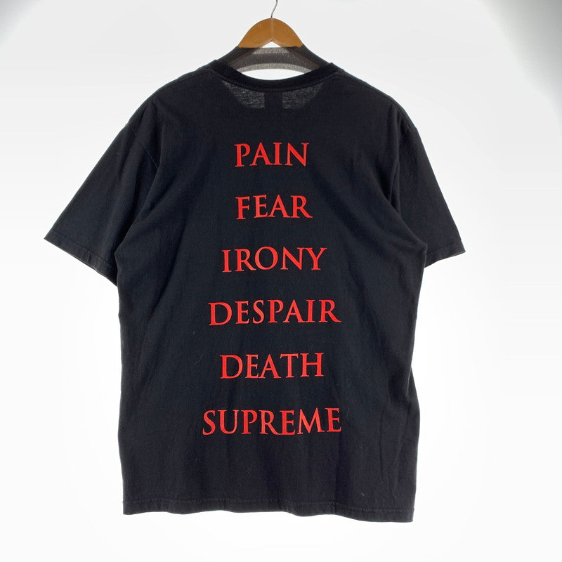 【中古品】【メンズ】 SUPREME×THE CROW S.S TEE シュプリーム ×ザ・クロウ ショートスリーブTシャツ カラーBLACK SIZE:L 21FW 149-260818-ky-01-fuzh 万代Net店