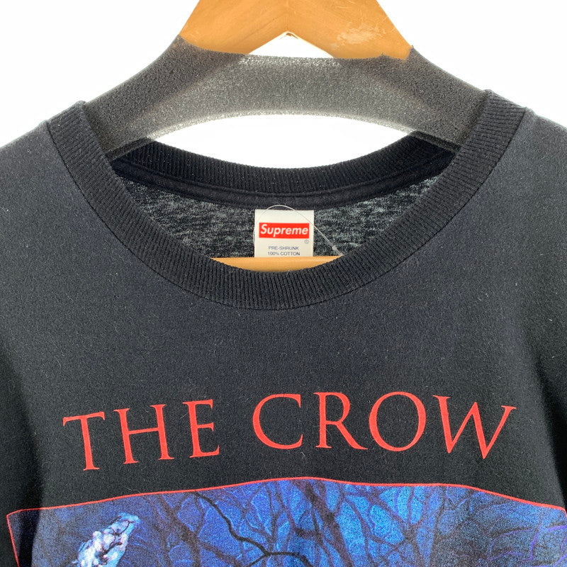 【中古品】【メンズ】 SUPREME×THE CROW S.S TEE シュプリーム ×ザ・クロウ ショートスリーブTシャツ カラーBLACK SIZE:L 21FW 149-260818-ky-01-fuzh 万代Net店