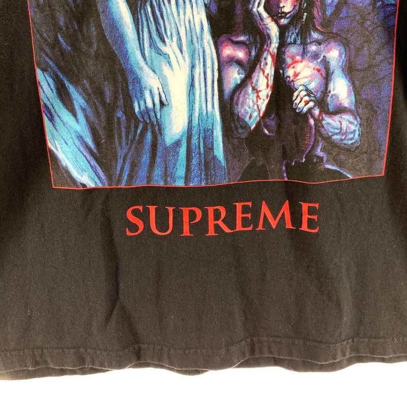 【中古品】【メンズ】 SUPREME×THE CROW S.S TEE シュプリーム ×ザ・クロウ ショートスリーブTシャツ カラーBLACK SIZE:L 21FW 149-260818-ky-01-fuzh 万代Net店