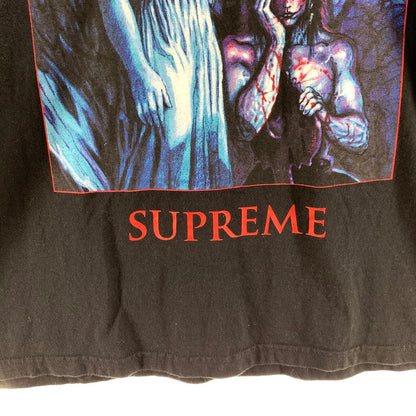 【中古品】【メンズ】 SUPREME×THE CROW S.S TEE シュプリーム ×ザ・クロウ ショートスリーブTシャツ カラーBLACK SIZE:L 21FW 149-260818-ky-01-fuzh 万代Net店