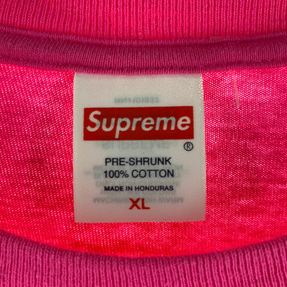 【中古品】【メンズ】 SUPREME シュプリーム WING GRAPHIC S.S TEE ウィンググラフィックTシャツ カラーPINK SIZE:XL 149-260818-ky-02-fuzh 万代Net店