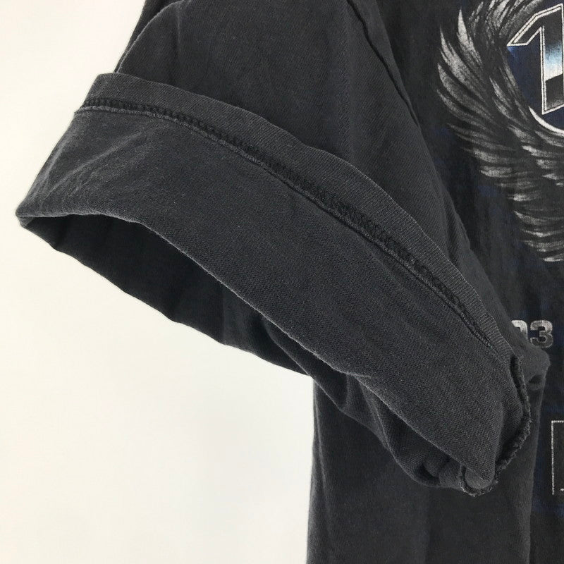 【中古品】【メンズ】 HARLEY DAVIDSON ハーレーダビッドソン 00S SS TEE USA製 半袖 トップス Tシャツ 古着 145-260817-mh-07-fuzh サイズ：XXL カラー：ブラック 万代Net店