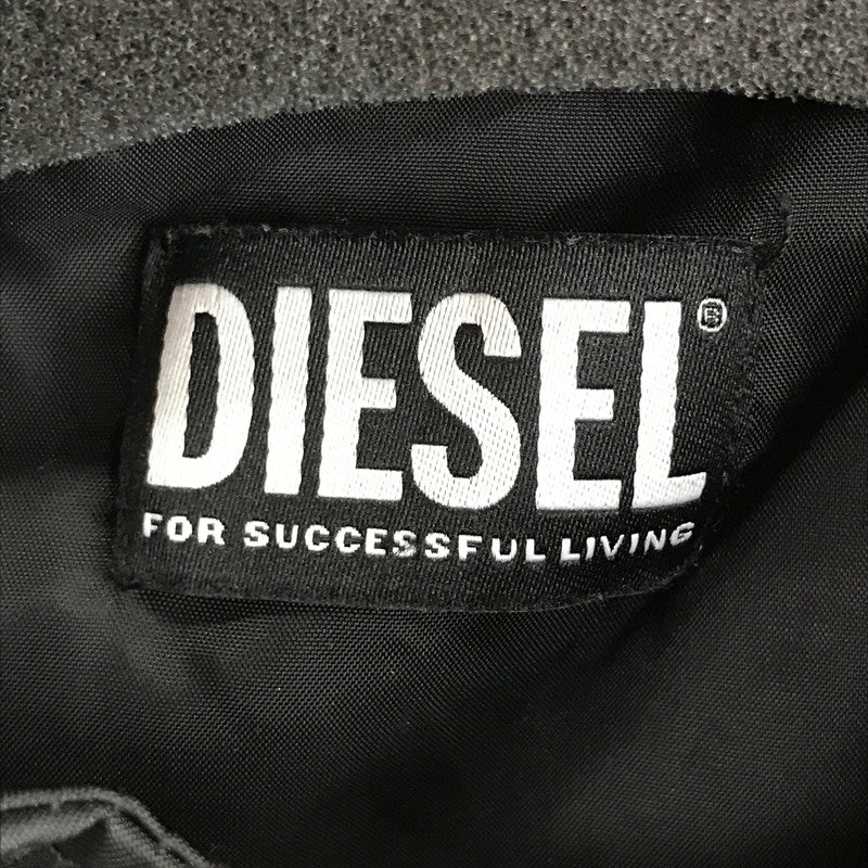 【中古品】【メンズ】 DIESEL ディーゼル 00SKL8 J-GLORY JACKET ナイロン ライダース ジャケット アウター ブルゾン 古着 141-260817-mh-06-fuzh サイズ：M カラー：ブラック 万代Net店