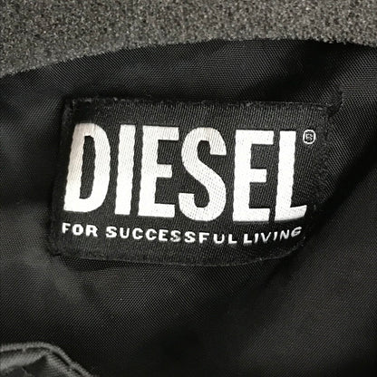 【中古品】【メンズ】 DIESEL ディーゼル 00SKL8 J-GLORY JACKET ナイロン ライダース ジャケット アウター ブルゾン 古着 141-260817-mh-06-fuzh サイズ：M カラー：ブラック 万代Net店