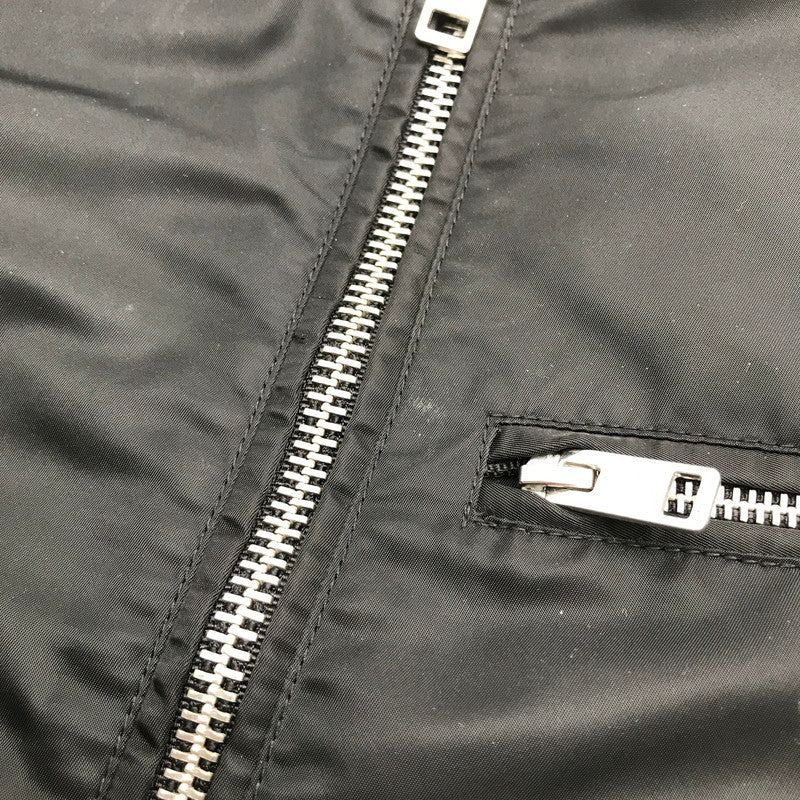【中古品】【メンズ】 DIESEL ディーゼル 00SKL8 J-GLORY JACKET ナイロン ライダース ジャケット アウター ブルゾン 古着 141-260817-mh-06-fuzh サイズ：M カラー：ブラック 万代Net店