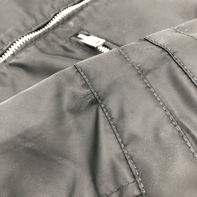 【中古品】【メンズ】 DIESEL ディーゼル 00SKL8 J-GLORY JACKET ナイロン ライダース ジャケット アウター ブルゾン 古着 141-260817-mh-06-fuzh サイズ：M カラー：ブラック 万代Net店