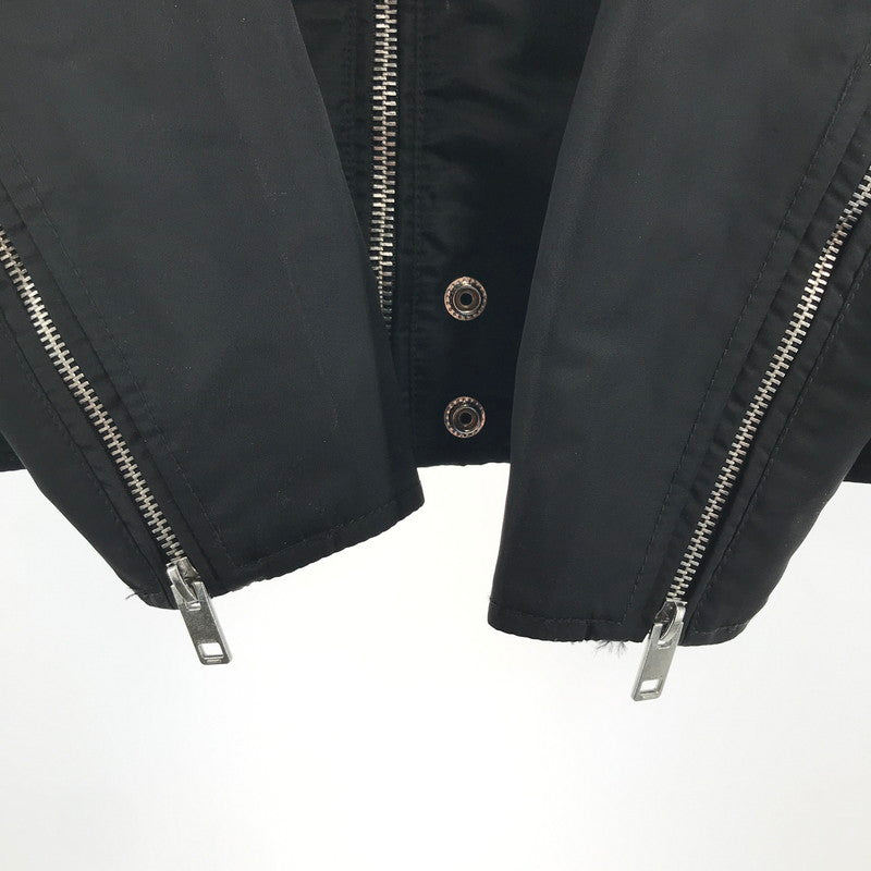 【中古品】【メンズ】 DIESEL ディーゼル 00SKL8 J-GLORY JACKET ナイロン ライダース ジャケット アウター ブルゾン 古着 141-260817-mh-06-fuzh サイズ：M カラー：ブラック 万代Net店