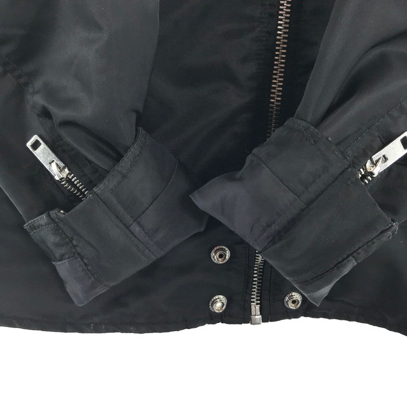 【中古品】【メンズ】 DIESEL ディーゼル 00SKL8 J-GLORY JACKET ナイロン ライダース ジャケット アウター ブルゾン 古着 141-260817-mh-06-fuzh サイズ：M カラー：ブラック 万代Net店