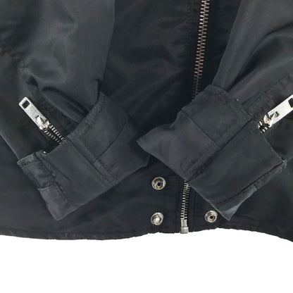 【中古品】【メンズ】 DIESEL ディーゼル 00SKL8 J-GLORY JACKET ナイロン ライダース ジャケット アウター ブルゾン 古着 141-260817-mh-06-fuzh サイズ：M カラー：ブラック 万代Net店