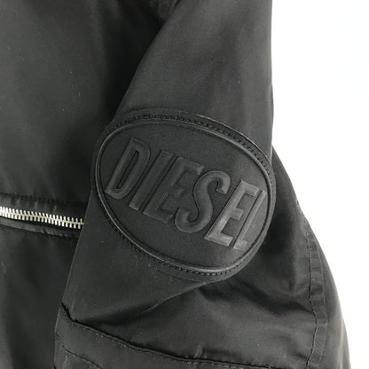 【中古品】【メンズ】 DIESEL ディーゼル 00SKL8 J-GLORY JACKET ナイロン ライダース ジャケット アウター ブルゾン 古着 141-260817-mh-06-fuzh サイズ：M カラー：ブラック 万代Net店
