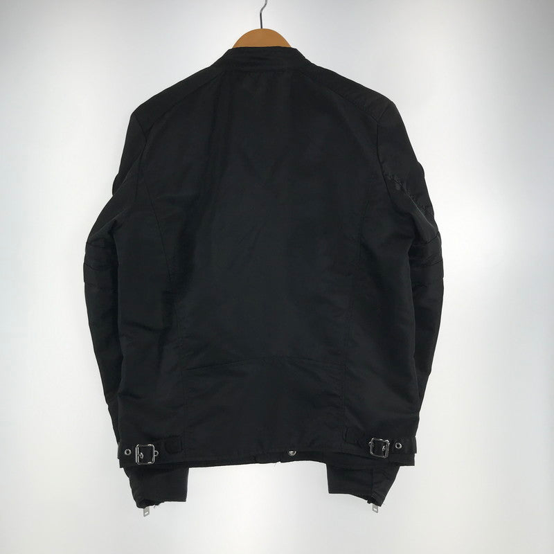 【中古品】【メンズ】 DIESEL ディーゼル 00SKL8 J-GLORY JACKET ナイロン ライダース ジャケット アウター ブルゾン 古着 141-260817-mh-06-fuzh サイズ：M カラー：ブラック 万代Net店