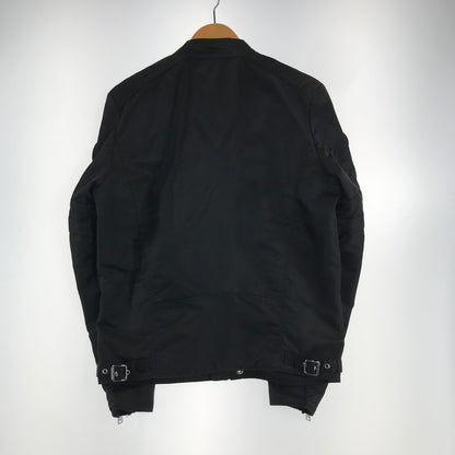 【中古品】【メンズ】 DIESEL ディーゼル 00SKL8 J-GLORY JACKET ナイロン ライダース ジャケット アウター ブルゾン 古着 141-260817-mh-06-fuzh サイズ：M カラー：ブラック 万代Net店