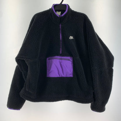 【中古品】【メンズ】 NIKE ナイキ DQ4881-010 ウィンターアノラックハーフジップ 上着 アウター BLACK.PURPLE/SIZE:L ※使用感あり 148-260919-io-39-fuzh カラー：ブラックパープル 万代Net店