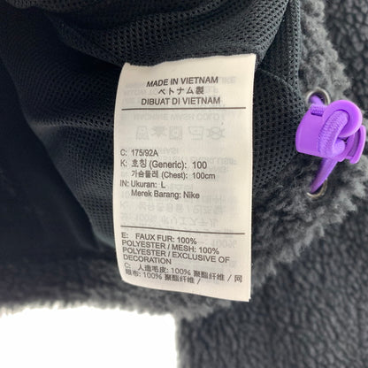【中古品】【メンズ】 NIKE ナイキ DQ4881-010 ウィンターアノラックハーフジップ 上着 アウター BLACK.PURPLE/SIZE:L ※使用感あり 148-260919-io-39-fuzh カラー：ブラックパープル 万代Net店