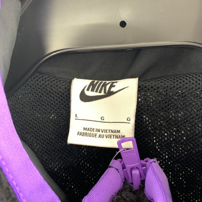 【中古品】【メンズ】 NIKE ナイキ DQ4881-010 ウィンターアノラックハーフジップ 上着 アウター BLACK.PURPLE/SIZE:L ※使用感あり 148-260919-io-39-fuzh カラー：ブラックパープル 万代Net店