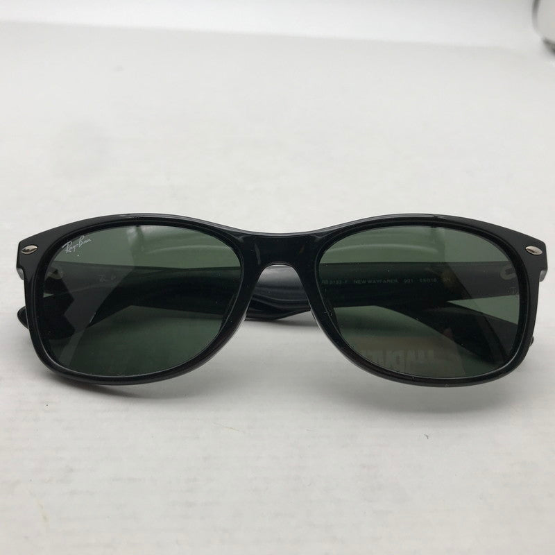 【中古品】【メンズ】 RAYBAN レイバン RB2132-F NEW WAYFARER サングラス メガネ アイウェア 眼鏡 203-260817-mh-01-fuzh カラー：ブラック 万代Net店
