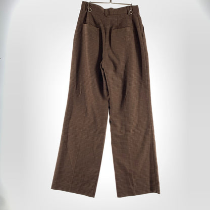 【中古品】【レディース】 UGG アグ SET UP セットアップ BROWN.CHECK/SIZE:M/W ジャケット ズボン ※使用感有 170-260909-io-10-fuzh カラー：ブラウンチェック 万代Net店