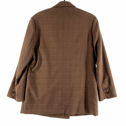【中古品】【レディース】 UGG アグ SET UP セットアップ BROWN.CHECK/SIZE:M/W ジャケット ズボン ※使用感有 170-260909-io-10-fuzh カラー：ブラウンチェック 万代Net店